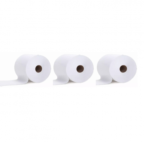 Papel Toalha Bobina Premium 100% Celulose. Emb. Com 6 bobinas de 170 metros