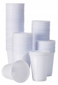 Copo descartável 180 ml. Emb. Com 2.500 unidades.